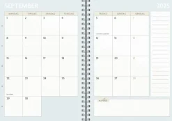 Mayland Life Planner To Do A5 ugekalender 2025 (Kalender, Spiralryg)
