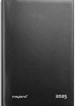 Mayland Mini Planner ugekalender sort vinyl 2025