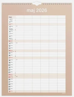 Mayland Studie Familiekalender 2025/2026 - Simply