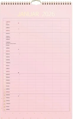 Mayland Studiekalender 2025/26 - Familiekalender - Color