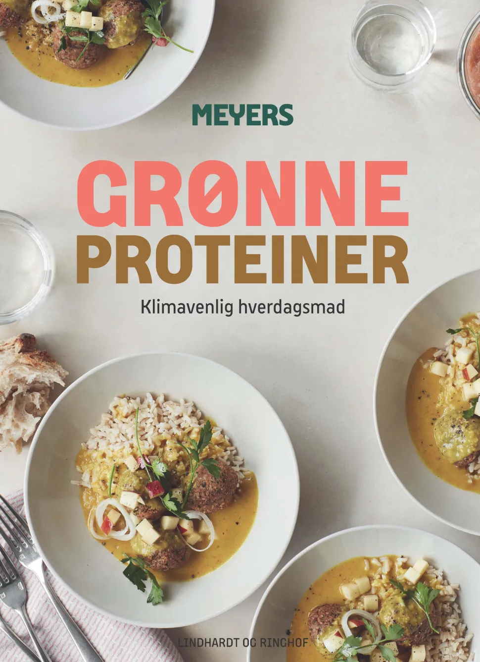 Meyers grønne proteiner (Bog, Indbundet, Dansk) af Meyers Madhus