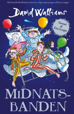 Midnatsbanden (Bog, Indbundet, Dansk) af David Walliams
