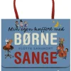 Min egen kuffert med børnesange for de små. Flotte sangkort (Bog, Indbundet, Dansk) af Gyldendal