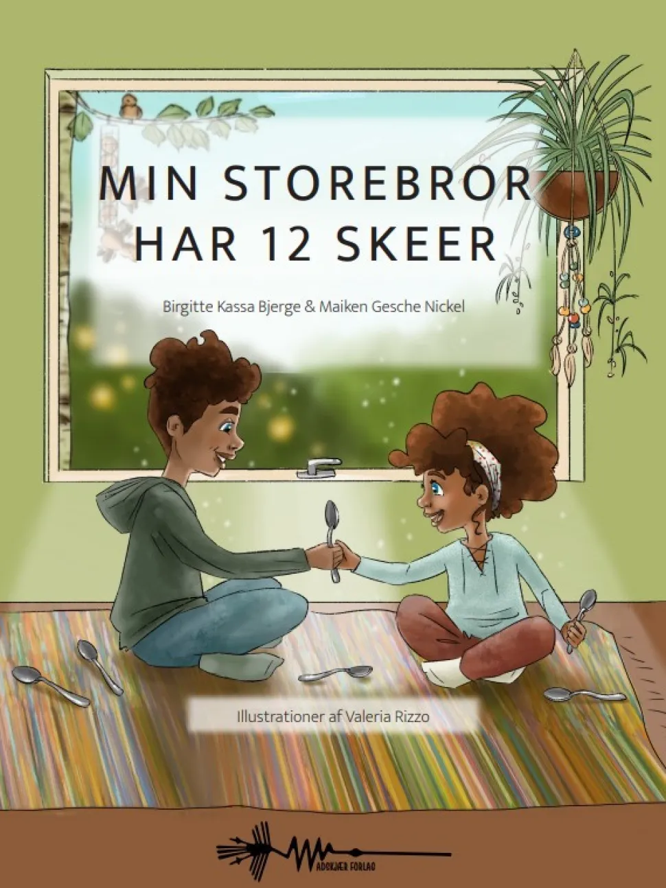 Min storebror har 12 skeer (Bog, Hardback, Dansk) af Birgitte Kassa Bjerge & Maiken Gesche Nickel