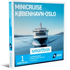 MINICRUISE KØBENHAVN-OSLO: 2 overnatninger i 2-køjes (underkøjer) standardkahyt med h... (Oplevelsesgave, Gavekort)