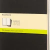 Moleskine: Cahier Journals (3 stk.) (Notesbog, Softcover, Journals, XL, Black, Plain)