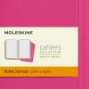 Moleskine: Cahier Journals (3 stk.) (Notesbog, Softcover, Journals, Large, Kinetic Pink, Ruled)