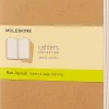 Moleskine: Cahier Journals (3 stk.) (Notesbog, Softcover, Journals, Large, Kraft Brown, Plain)