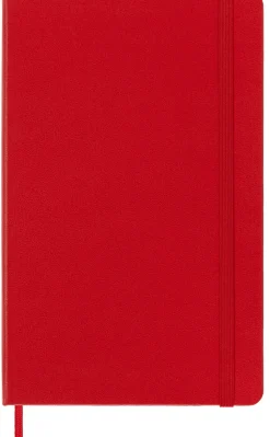 Moleskine: Classic Notebook (Notesbog, Hardcover, The Original, Large, Scarlet Red, Dotted)