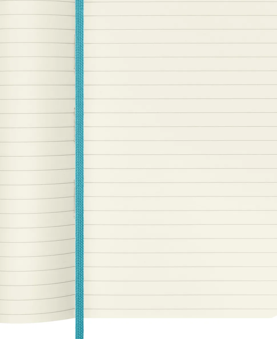 Moleskine: Classic Notebook (Notesbog, Softcover, The Original, Pocket, Reef Blue, Ruled)