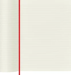 Moleskine: Classic Notebook (Notesbog, Softcover, The Original, XL, Scarlet Red, Ruled)