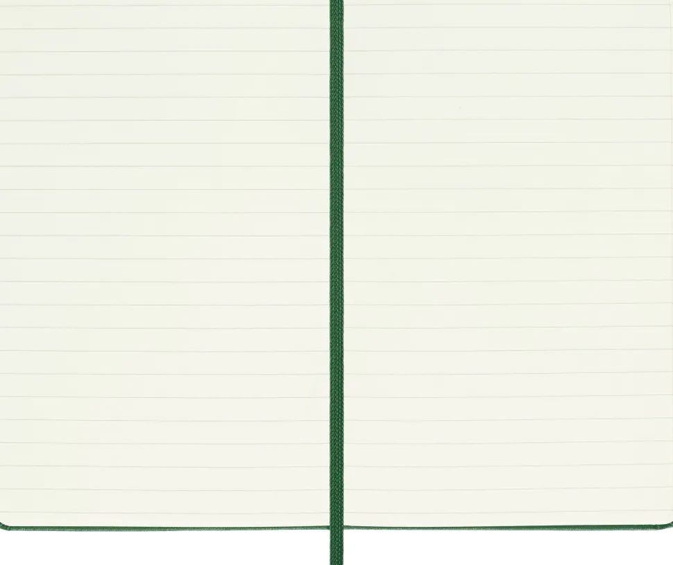 Moleskine: Classic Notebook (Notesbog, Hardcover, The Original, Pocket, Myrtle Green, Ruled)