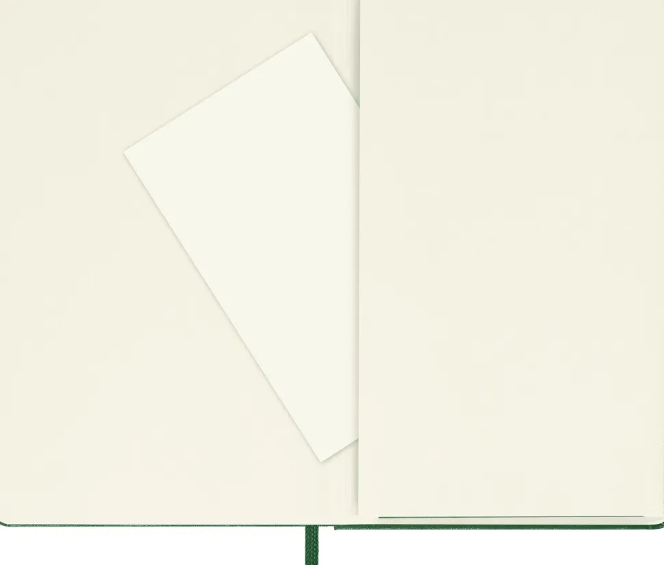 Moleskine: Classic Notebook (Notesbog, Hardcover, The Original, Pocket, Myrtle Green, Ruled)