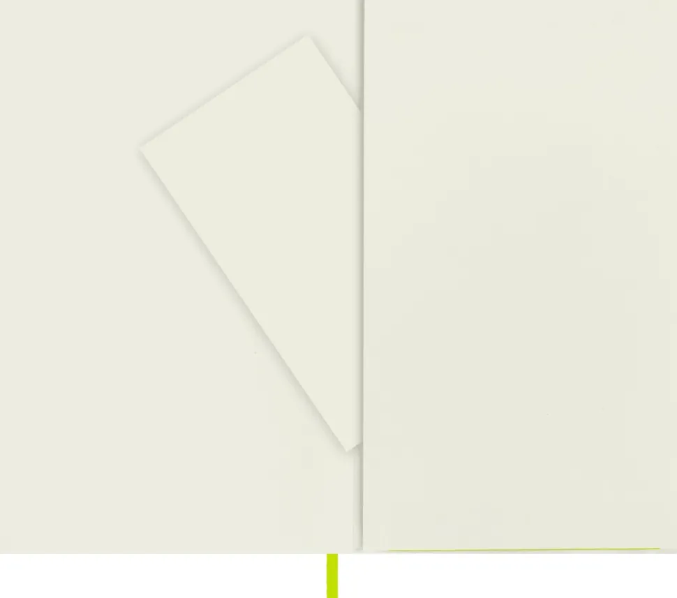 Moleskine: Classic Notebook (Notesbog, Softcover, The Original, Large, Lemon Green, Ruled)
