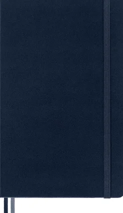 Moleskine: Classic Notebook Expanded (Notesbog, Softcover, The Original, Large, Sapphire Blue, Ruled)