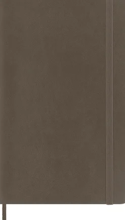 Moleskine: Classic Notebook (Notesbog, Softcover, The Original, Large, Earth Brown, Plain)