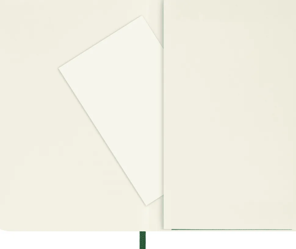 Moleskine: Classic Notebook (Notesbog, Softcover, The Original, Pocket, Myrtle Green, Plain)