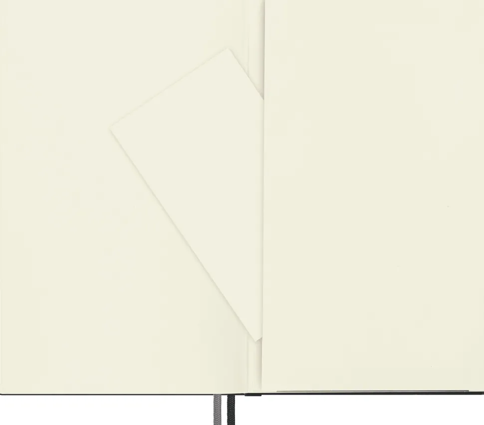 Moleskine: Classic Notebook Expanded (Notesbog, Hardcover, The Original, Large, Black, Plain)