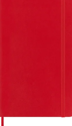 Moleskine: Classic Notebook (Notesbog, Softcover, The Original, Large, Scarlet Red, Ruled)