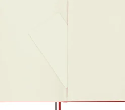 Moleskine: Classic Notebook Expanded (Notesbog, Hardcover, The Original, Large, Scarlet Red, Ruled)