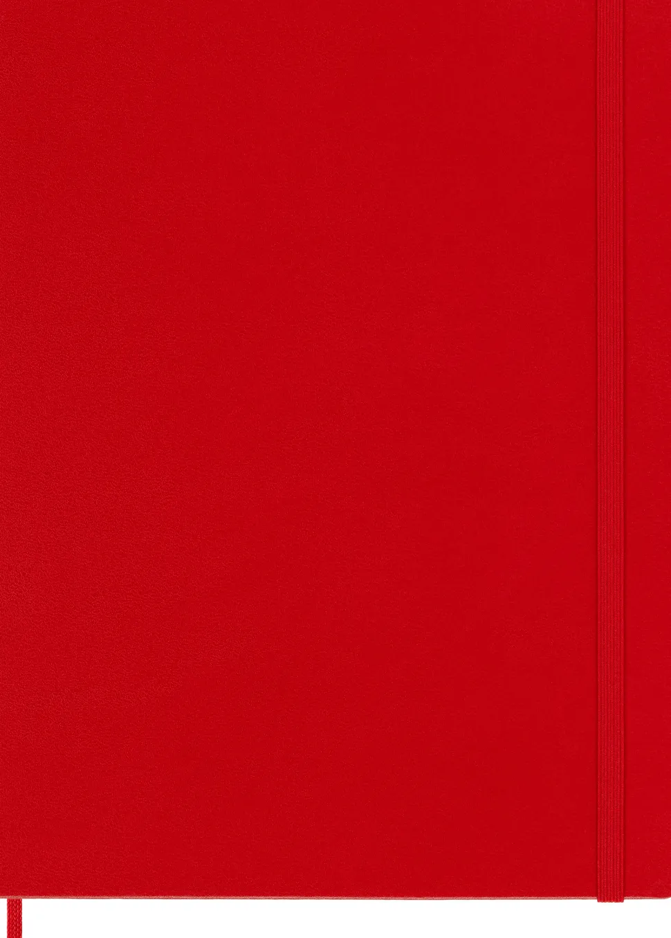 Moleskine: Classic Notebook (Notesbog, Hardcover, The Original, XL, Scarlet Red, Ruled)