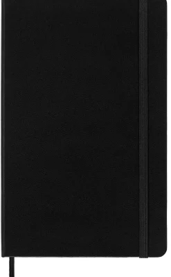 Moleskine: Classic Notebook (Notesbog, Hardcover, The Original, Large, Black, Plain)