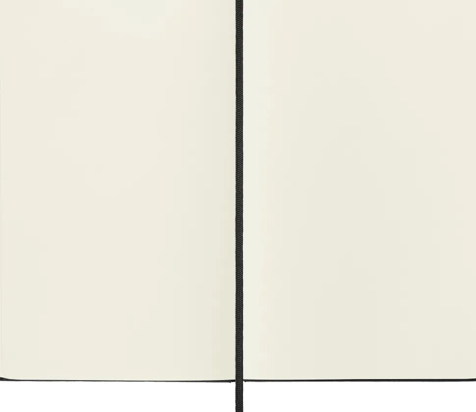 Moleskine: Classic Notebook (Notesbog, Hardcover, The Original, Large, Black, Plain)