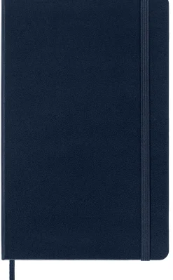 Moleskine: Classic Notebook (Notesbog, Hardcover, The Original, Large, Sapphire Blue, Squared)