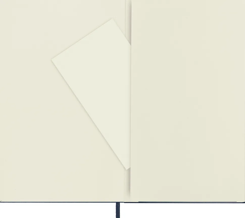 Moleskine: Classic Notebook (Notesbog, Hardcover, The Original, Large, Sapphire Blue, Squared)