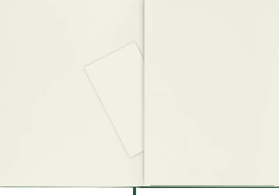 Moleskine: Classic Notebook (Notesbog, Hardcover, The Original, XL, Myrtle Green, Plain)