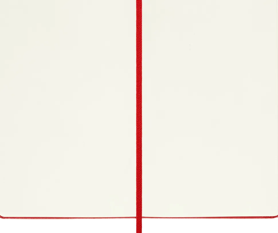 Moleskine: Classic Notebook (Notesbog, Hardcover, The Original, Pocket, Scarlet Red, Plain)