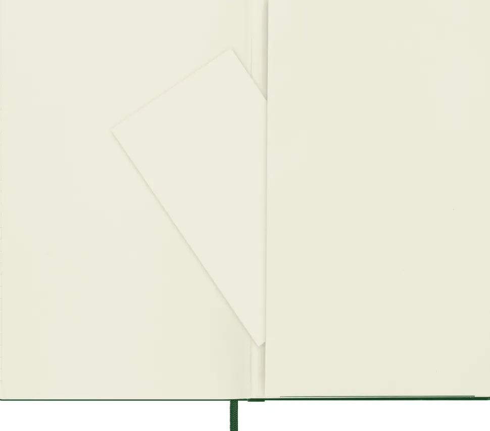 Moleskine: Classic Notebook (Notesbog, Hardcover, The Original, Large, Myrtle Green, Ruled)