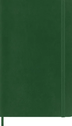 Moleskine: Classic Notebook (Notesbog, Softcover, The Original, Large, Myrtle Green, Ruled)