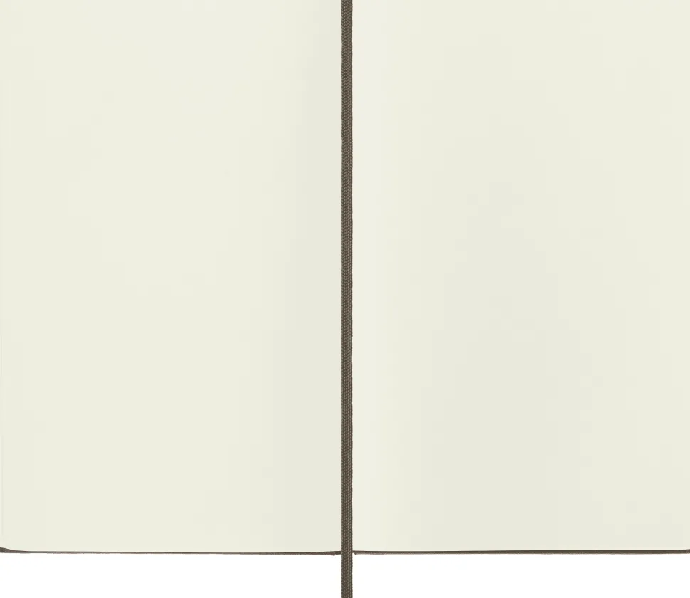 Moleskine: Classic Notebook (Notesbog, Hardcover, The Original, Large, Earth Brown, Plain)