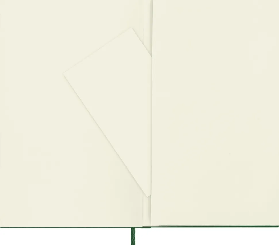 Moleskine: Classic Notebook (Notesbog, Hardcover, The Original, Large, Myrtle Green, Plain)