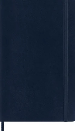 Moleskine: Classic Notebook (Notesbog, Softcover, The Original, Large, Sapphire Blue, Dotted)