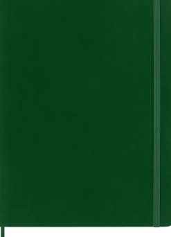 Moleskine: Classic Notebook (Notesbog, Softcover, The Original, XL, Myrtle Green, Plain)