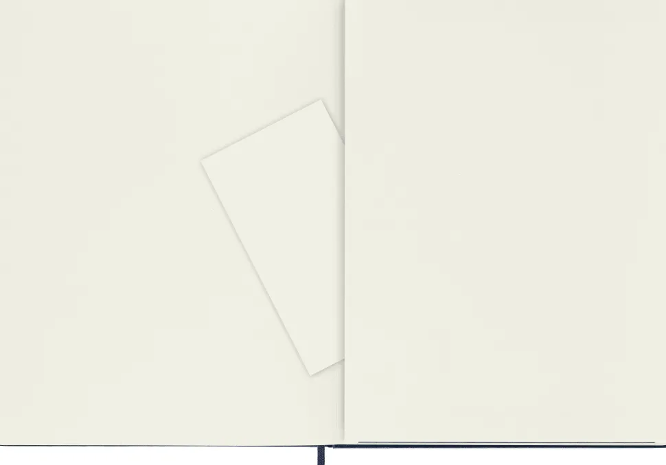 Moleskine: Classic Notebook (Notesbog, Hardcover, The Original, XL, Sapphire Blue, Ruled)