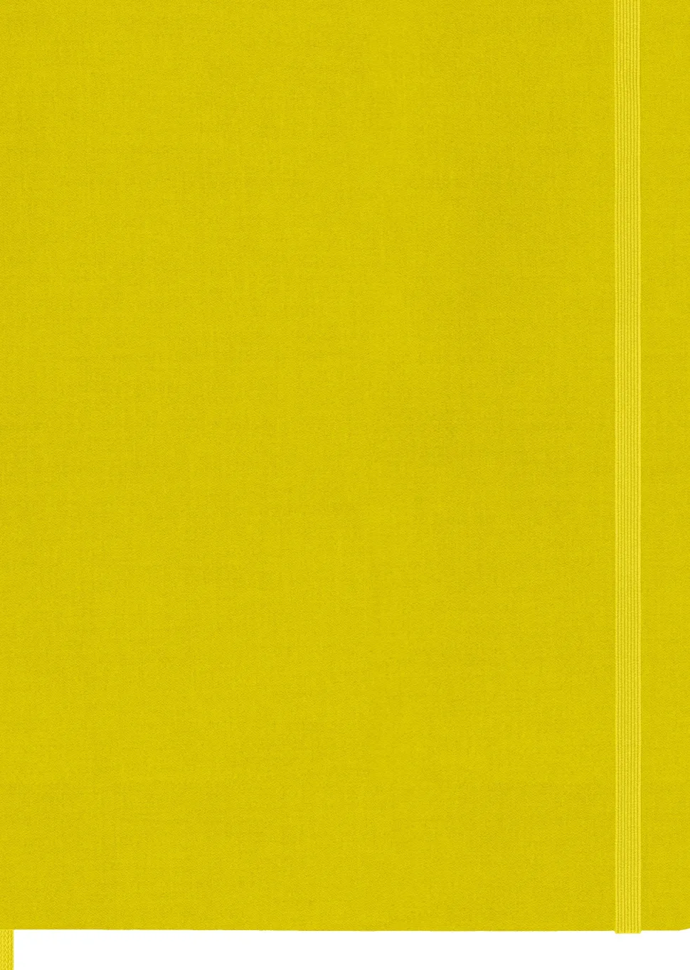 Moleskine: Classic Silk Notebook (Notesbog, Hardcover, Classic fabric, XL, Yellow, Ruled)
