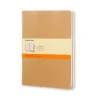 Moleskine Ruled Cahier Xl - Kraft Cover (3 Set) (Quantity pack, Engelsk) af Moleskine