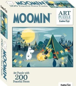 Mumin Art Puslespil - 200 brikker - Blå (Spil, Dansk)