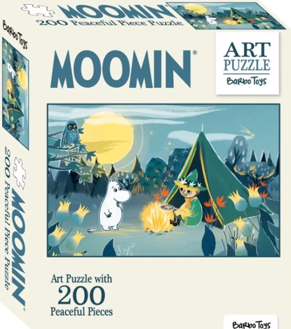 Mumin Art Puslespil - 200 brikker - Blå (Spil, Dansk)