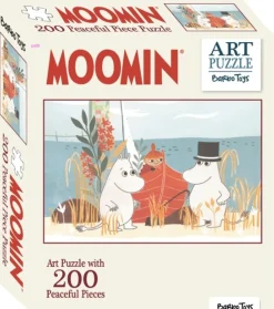 Mumin Art Puslespil - 200 brikker - Rød (Spil, Dansk)