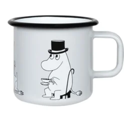 Mumitroldene emaljekrus 3,7 dl - Retro Mumifar (Merchandise)
