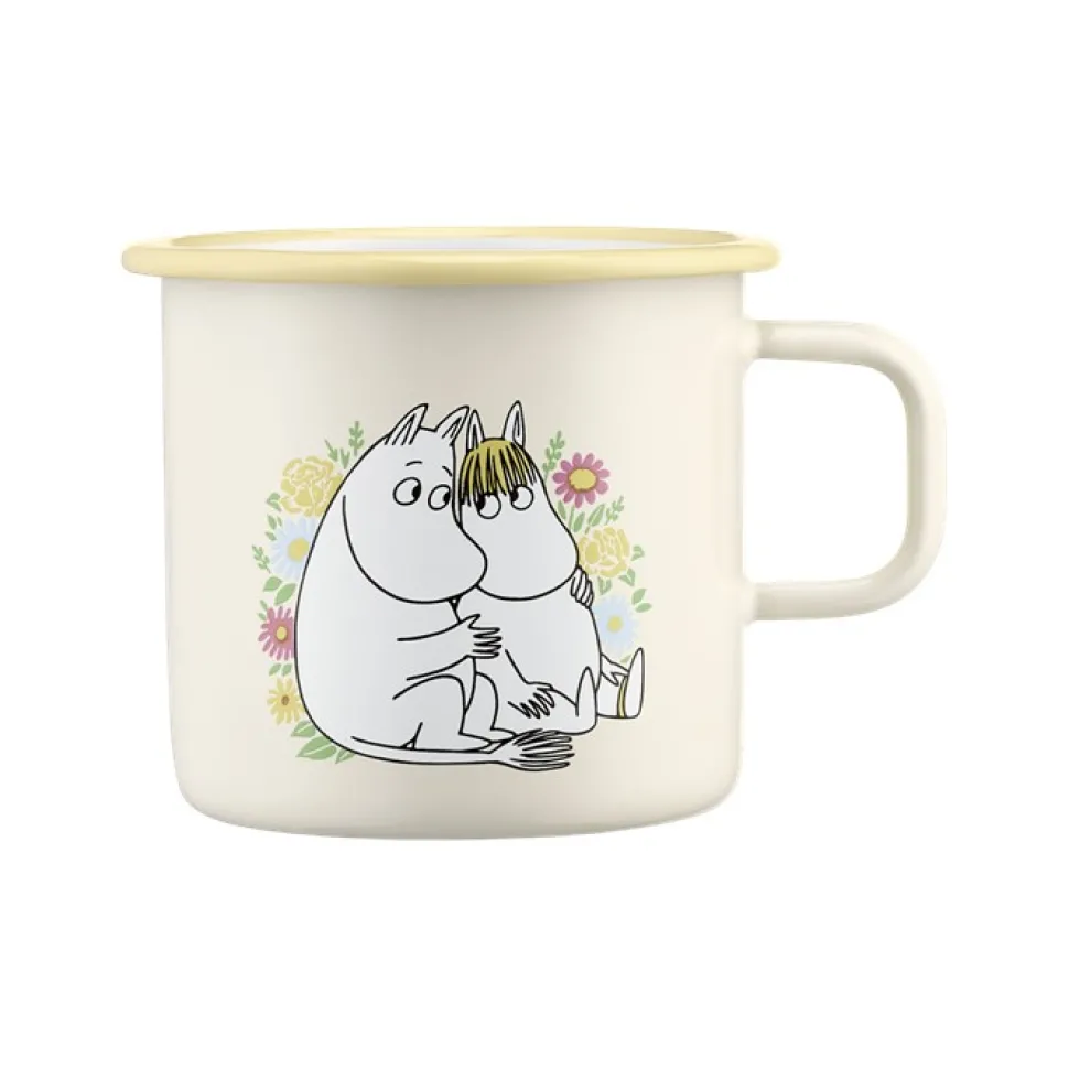 Mumitroldene emaljekrus Blomster 5,5dl (Merchandise)