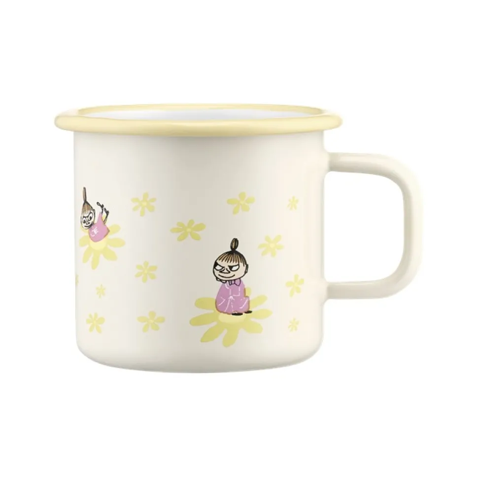 Mumitroldene emaljekrus Blomster 3,7dl (Merchandise)