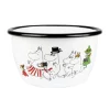 Mumitroldene emaljeskål 6 dl - Moominvalley (Merchandise)