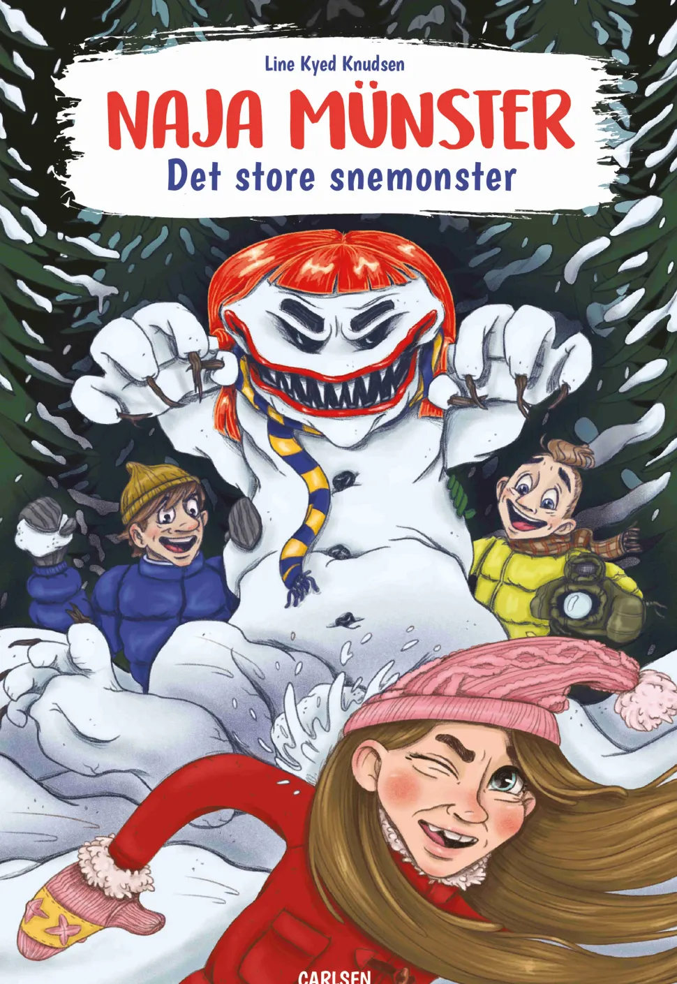 Naja Münster (4) - Det store snemonster (Bog, Indbundet, Dansk) af Line Kyed Knudsen