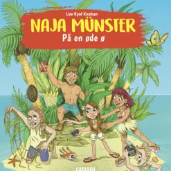 Naja Münster (8) - På en øde ø (Lydbog, zip_mp3, Dansk) af Line Kyed Knudsen