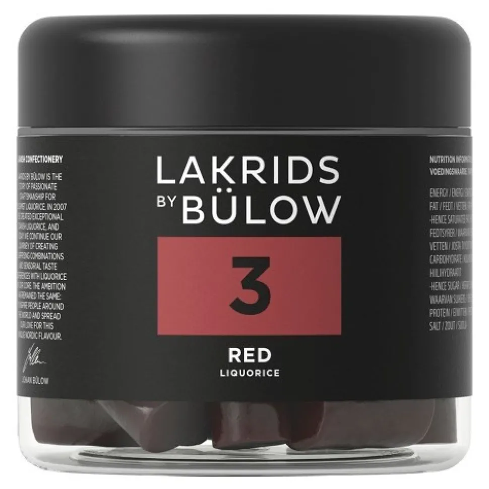 No. 3 Red 150g (Lakrids)
